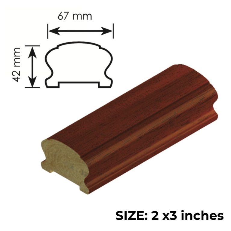 Matimco Matwood Handrails 2×3 (8 feet / 10 feet)