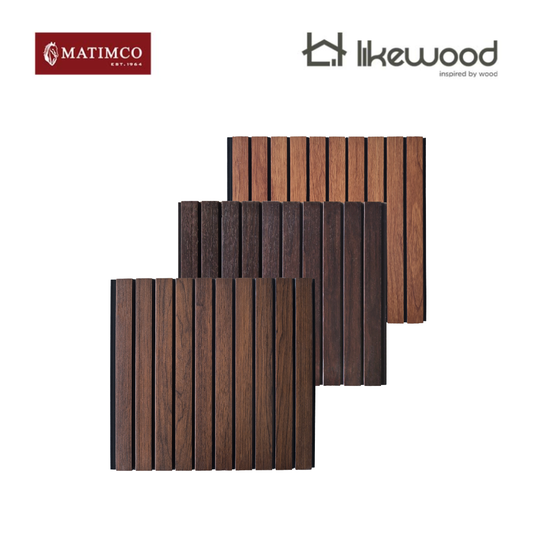 Matimco Likewood PVC Fluted Wall Panels 10P Flutes