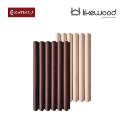 Matimco Likewood WPC Triangle Wall Panels