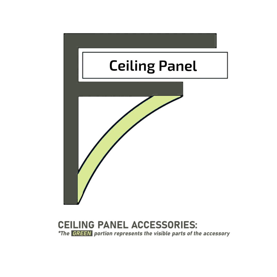 Matimco Likewood Top Corner Cove Ceiling Panel Accessories