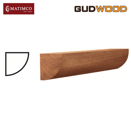 Matimco Gudwood Basic Mouldings Quarter Round 1×1 (8 feet)