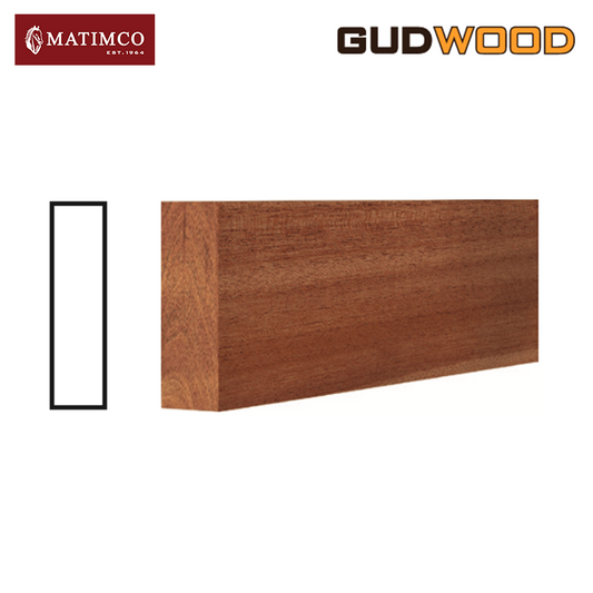 Matimco Gudwood Basic Mouldings S4S 1/2 × 1 or 2 (8 feet / 10 feet)
