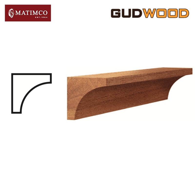 Matimco Gudwood Basic Mouldings – Cove (8 feet / 10 feet)