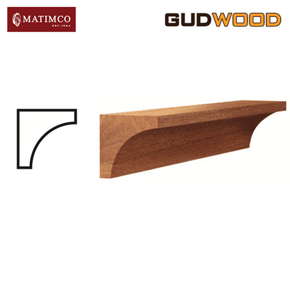 Matimco Gudwood Basic Mouldings – Cove (8 feet / 10 feet)