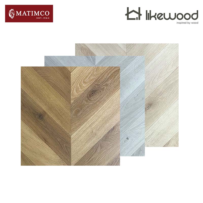 Matimco Likewood Laminated Floors Elite (Chevron)