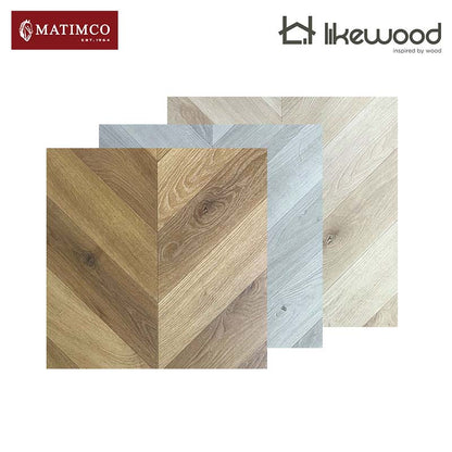 Matimco Likewood Laminated Floors Elite (Chevron)