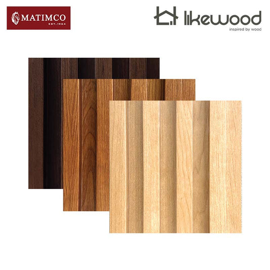 Matimco Likewood WPC Fluted Wall Panels (4 Flutes)