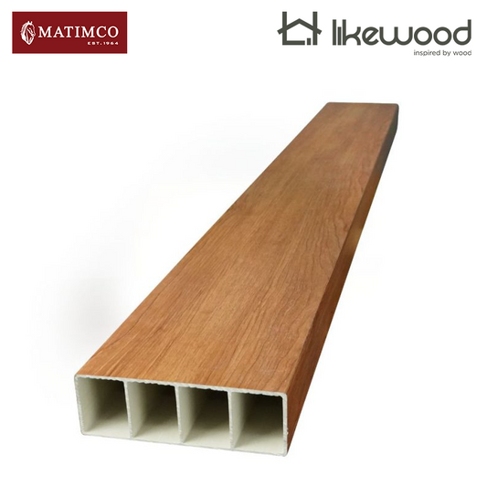 Matimco Likewood WPC Tubular Post and Baffles