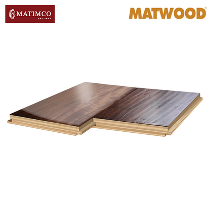 Matimco Matwood Engineered Floors 12mm (Brushed and Hand-scraped Surface)