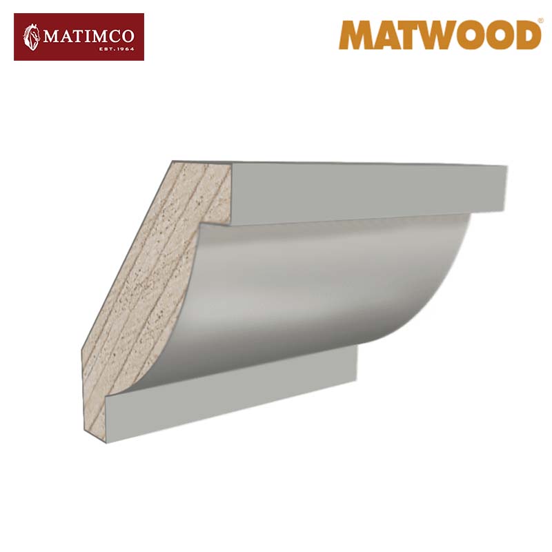 Matimco Matwood Innovation Mouldings Slate Cornice 1×3 (8 or 10 feet)