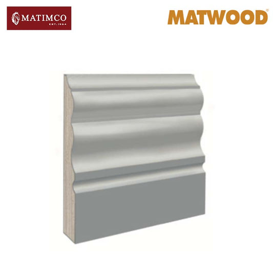 Matimco Matwood Innovation Mouldings Taupe Baseboard 1×4 (8 or 10 feet)