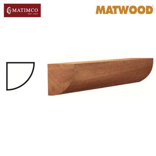 Matimco Matwood Basic Mouldings – Quarter Round 1×1 (8 feet)