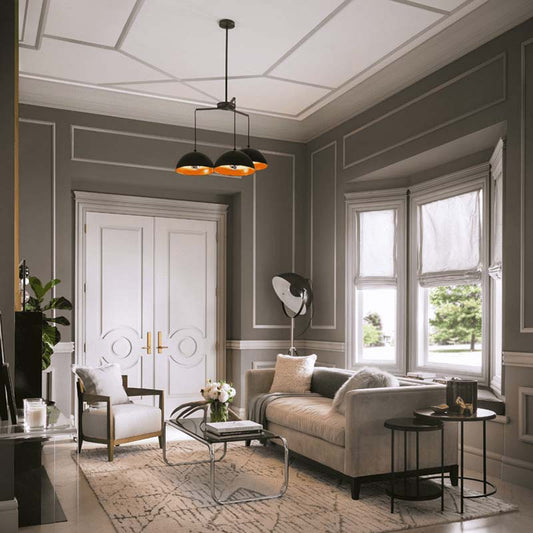 Matimco Matwood Innovation Mouldings – Pewter Cornice 1 × 2/3 (8 feet)