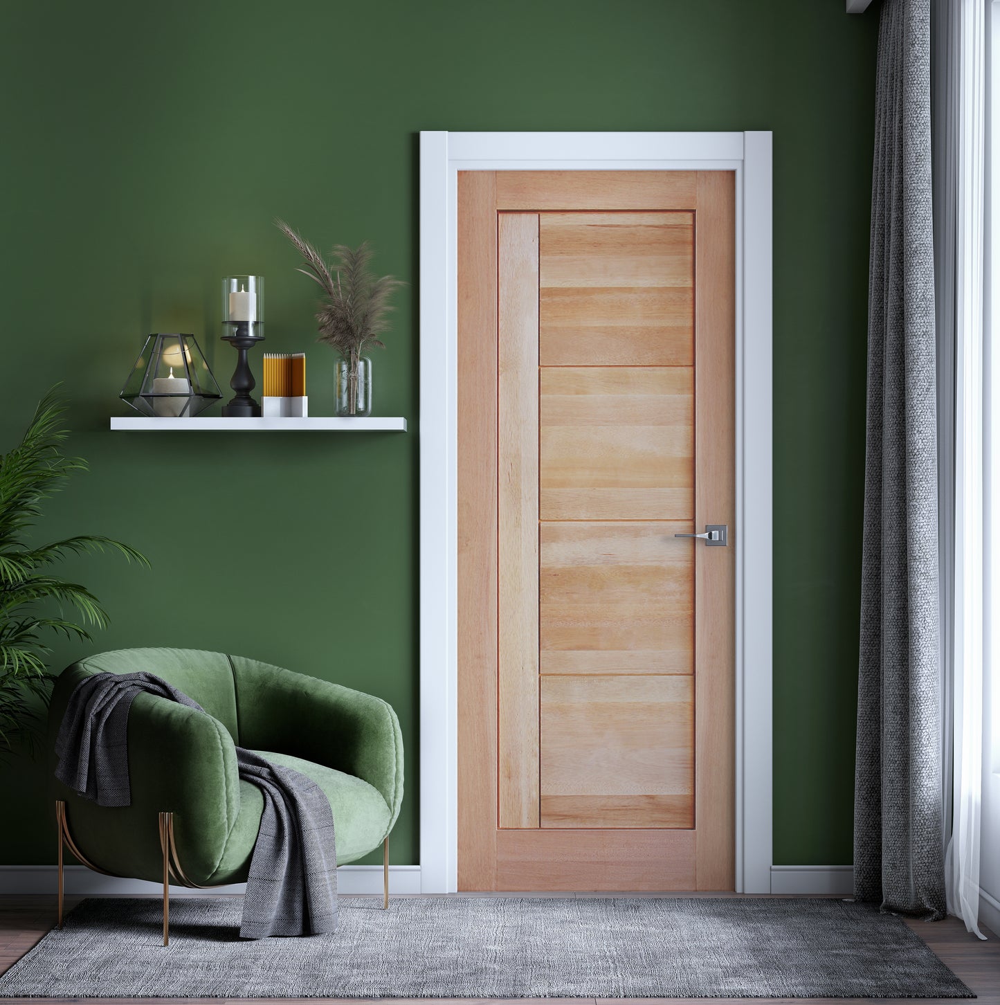 Matimco Likewood Solid Engineered Wood Door SED 005-M