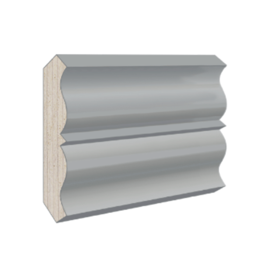 Matimco Matwood Innovation Mouldings – Pewter Cornice 1 × 2/3 (8 feet)