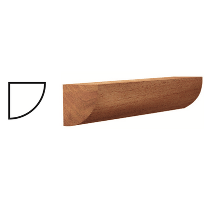 Matimco Gudwood Basic Mouldings Quarter Round 1×1 (8 feet)